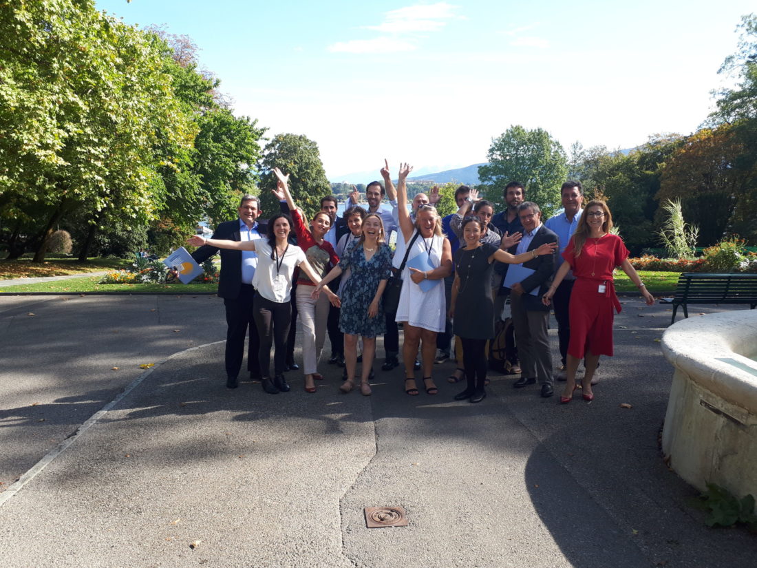 Photo des participants de la learning expedition en suisse